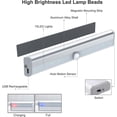 thumbnail image 3 of Motion Activated RV Step Lights, 10 LED USB Rechargeable RV Motion Sensor Led Strip Light, Wireless Magnetic Camper Step Lights Bar for Motorhome Travel,Travel Trailers, and Camping (2 Pack), 3 of 3