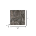 thumbnail image 4 of FloorPops Brownstone 12 in. x 12 in. Peel and Stick Virgin Vinyl Floor Tiles (10-Pack), 4 of 11