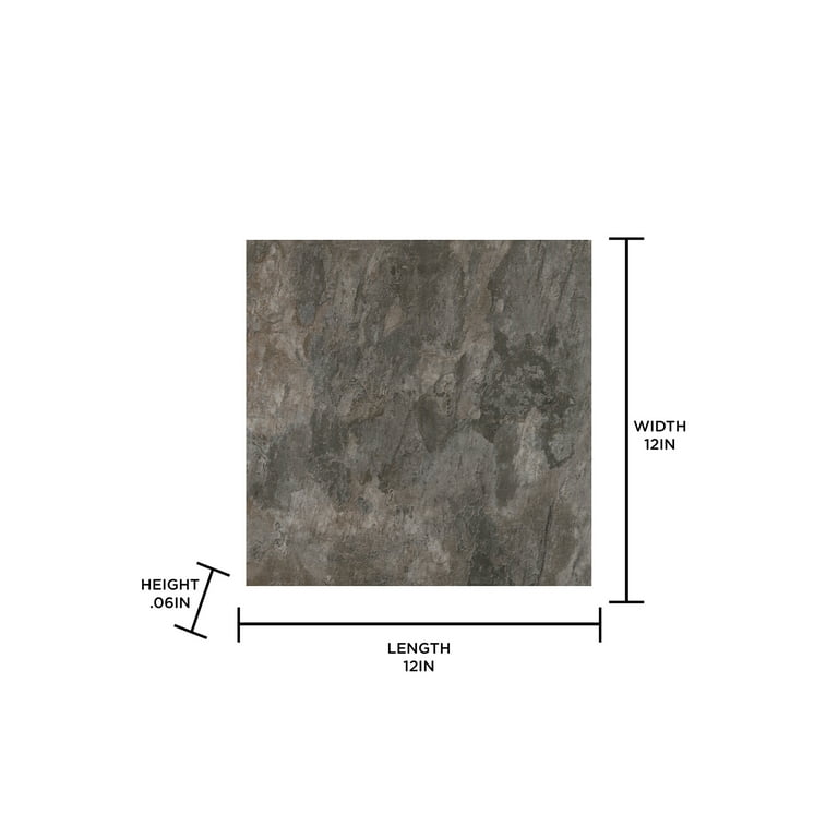 FloorPops Brownstone Peel & Stick Floor Tiles 10 Tiles/10 sq. ft. FloorPops Brownstone Peel & Stick Floor Tiles 10 Tiles/10 sq. ft.