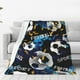 thumbnail image 1 of Balery Football Manta de Felpa Suave y Acogedora – Cobija de Franela Aterciopelada para Cama, Lavable y Cálida para Sofá, Mascotas, Transpirable-60"x50", 1 of 7