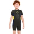 thumbnail image 4 of Soidarity Trajes de neopreno para niños de 2,5 MM, traje de buceo de una pieza, traje de neopreno de secado rápido, traje de baño para niños, buceo, Deportes acuáticos Gris L Soidarity OD003681-03, 4 of 6