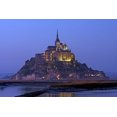 thumbnail image 2 of Bartel, Alex 32x23 Black Ornate Wood Framed with Double Matting Museum Art Print Titled - Mont St Michel-Normandy-France, 2 of 4