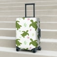thumbnail image 2 of Lsque Cute Turtle Printed Luggage Cover, Travel Luggage Protector,Scratch and Dirt Resistant, Fits 18-32 Inch Luggage - Medium, 2 of 9