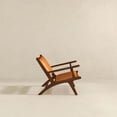 thumbnail image 5 of Ashcroft Furniture LCH01201401 Daniel Leather Arm Chair, Tan, 5 of 8