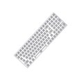 thumbnail image 3 of Kit de Teclado mecánico intercambiable en caliente Yashi 100 teclas RGB Bluetooth 2.4G inalámbrico cableado para juegos blanco, 3 of 5