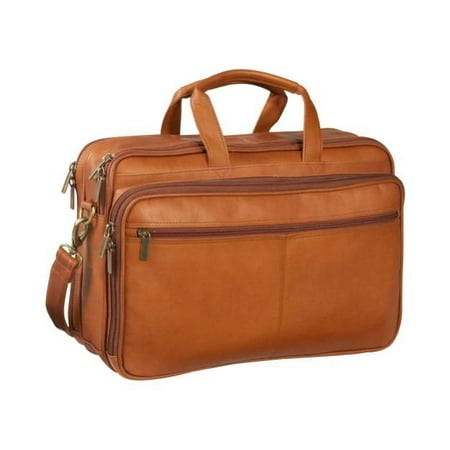 Le Donne Leather Two Compartment Computer Brief