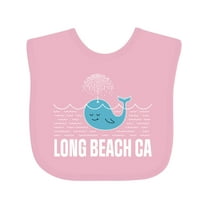 Inktastic Long Beach California Vacation Boys or Girls Baby Bib