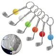 thumbnail image 3 of Llavero De Pelota De Golf, Llaveros, Aleación De Zinc Para Favores De Fiesta, Maestros De Escuela, Adultos, Amigos ANGGREK Otros, 3 of 8