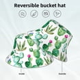 thumbnail image 6 of Balery Cactus Plants1 Sun Hats for Men Women Bucket Hat UPF 50+ Buckey Hat Boonie Hat Foldable UV Protection Hiking Beach Fishing Summer, 6 of 9