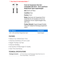 thumbnail image 2 of Front Air Suspension Strut Set - Compatible with 2010 - 2013 Land Rover Range Rover Sport Supercharged 2011 2012, 2 of 2