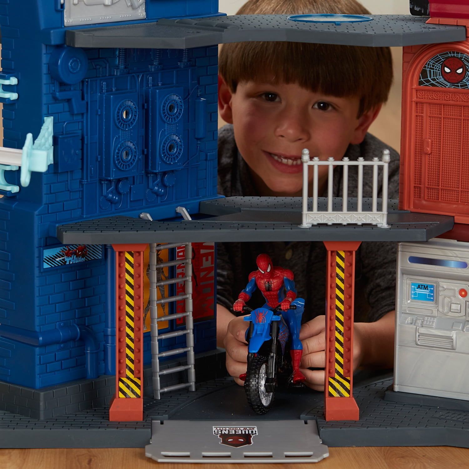 spiderman tower toy walmart