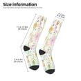 thumbnail image 2 of Sikiie bird and butterfly Print Knee Socks, High Socks Long Stretchy Sock Women Knee High Stocking, Long Socks for Women, 2 of 6