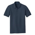 thumbnail image 5 of Yellow Rooster Men's Short Sleeves Tall Core Classic Pique Polo River Blue Navy 4XLT, 5 of 6
