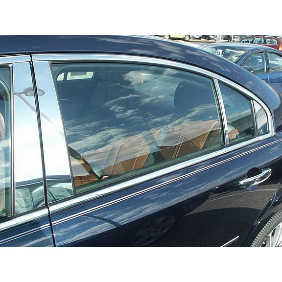 Stainless Steel Pillar Trim 8Pc Fits 2007-2009 Saturn Aura PP47417 QAA