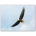 thumbnail image 1 of Picture-Tiles.com: Bird Ceramic Tile Wall Mural WAL500169-43L. 32"W x 24"H using (12) 8" x 8" Ceramic Tiles-Satin Finish, 1 of 3