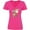 Hot Pink, variant on Inktastic Christmas Molly Moose Women's V-Neck T-Shirt