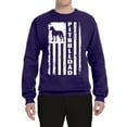 thumbnail image 2 of Pitbull Dad Dog Dag Funny Gift | Mens Dog Lover Crewneck Graphic Sweatshirt, Purple, Medium, 2 of 4