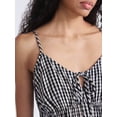 thumbnail image 4 of Free Assembly Women's and Women's Plus Smocked Cotton Maxi Dress, Sizes XS-4X, 4 of 5