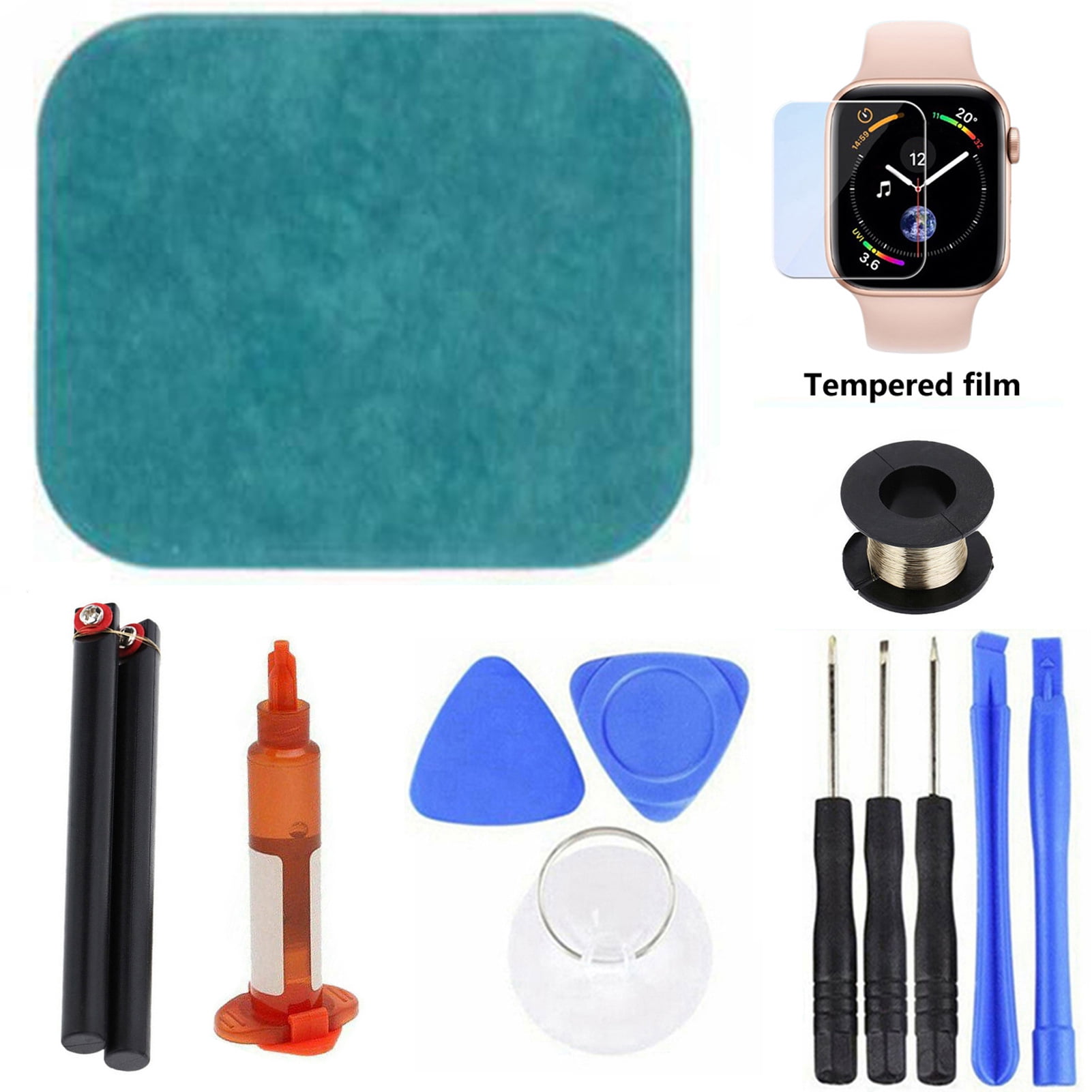 NEWwt Front Glass Lens Replacement Screen Repair Kit for Apple