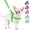 B-Light Green, variant on BURIBURI No Pull Small Dog Harness and Leash Set, Puppy Soft Vest Harness Neck & Chest Adjustable, Reflective Lightweight Harness & Anti-Twist Pet Lead Combo for Small Medium Dogs (BL-Front Cli