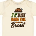thumbnail image 4 of Inktastic I'll Just Have the Breast with Turkey Illusration Boys or Girls Baby Bodysuit, 4 of 5