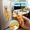 thumbnail image 4 of Magnetic Gecko Fridge Magnet, Articulated Animal Decoration, 4 of 8