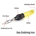 thumbnail image 3 of Version Nouvellement Améliorée Mini Torche Sans Fil Fer à Souder Va-102 Torche à Souffler Fer à Souder Sans Fil Stylo Fer à Souder Outil de Soudure Jaune Jaune, 3 of 7