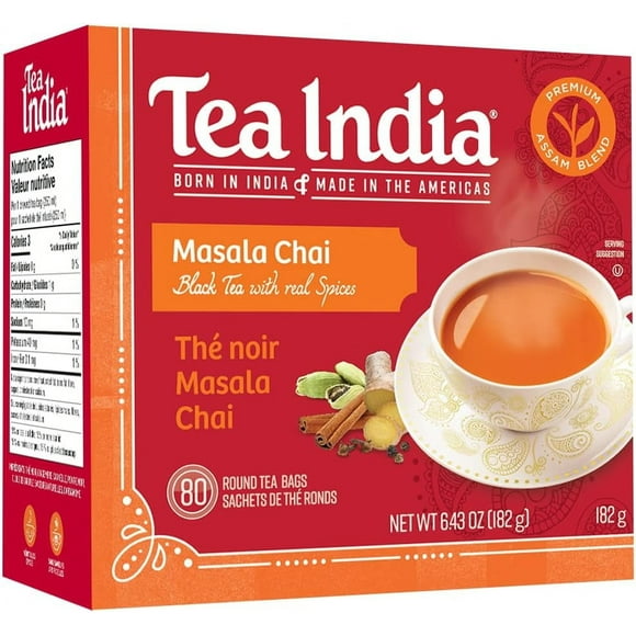 Tea India Chai Moments Masala Tea Mix, 224 g, 10 pack