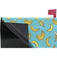 thumbnail image 6 of GZHJMY Cute Bananas Blue Magnetic Mailbox Cover Large Size Mailbox Wraps MailWraps Post Letter Box Cover Garden Yard Oversized 25.5 x 21 inch Home Decor, 6 of 7