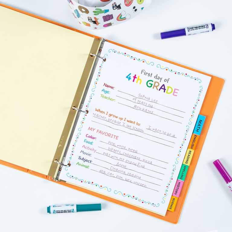 Avery Paper Dividers, Insertable Big Tab, 8-Tab photo 8