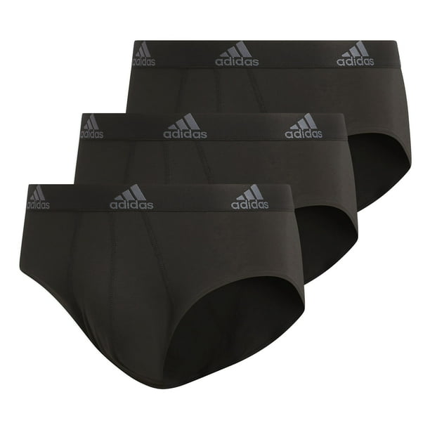 Calzoncillos adidas Performance de algodón elástico para hombre, paquete de 3