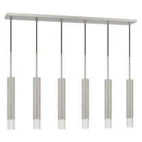 Cal Lighting Troy Integrated Led Dimmable Hexagon Aluminum Casted 6 Lights Pendant