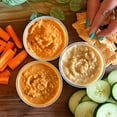 Zee Zees Hummus + Bean Dip 3 oz Cups Variety Pack, 36 Count, Plant
