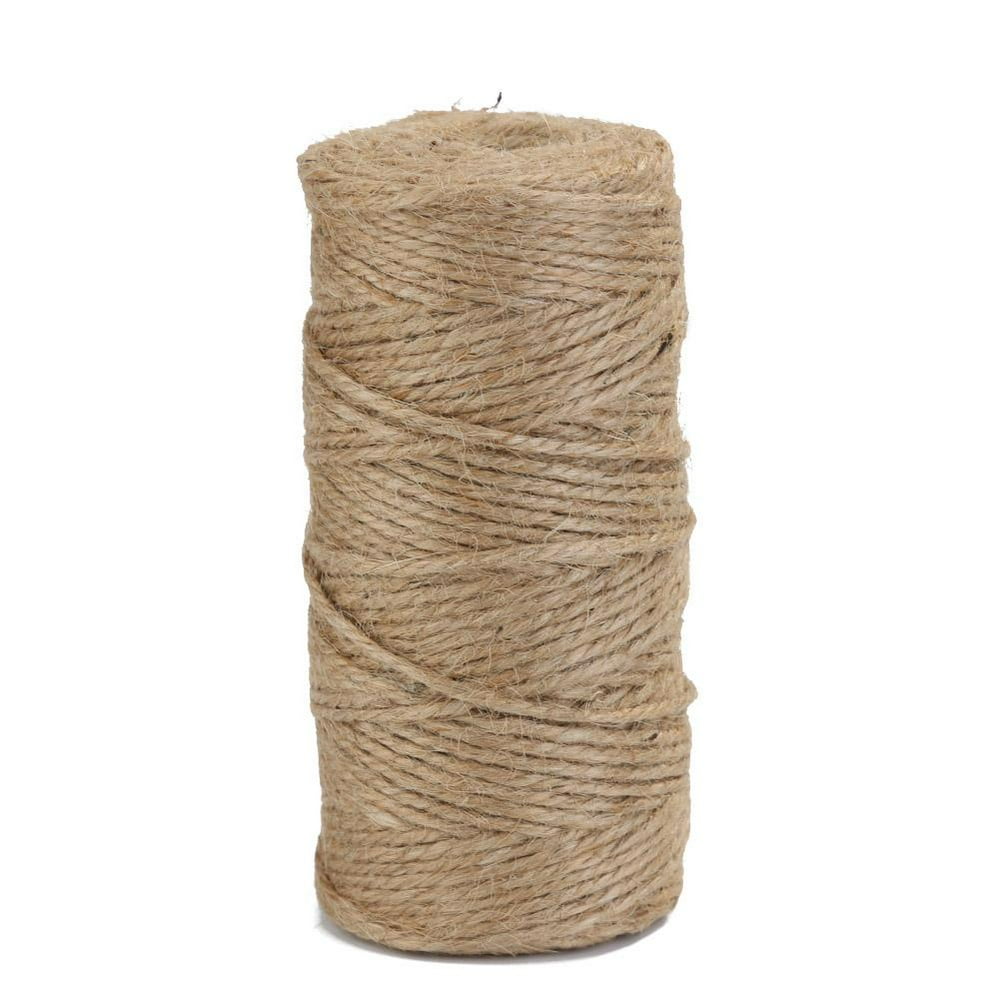 Mojoyce 100m roll Natural Hemp Rope Jute Twine Burlap String Wrapping Cords Thread Walmart 