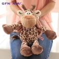 thumbnail image 5 of 1pc 25cm Cute Forest Animal Giraffe Plush toy Stuffed Soft Baby Finger Giraffe Dolls Lovely Toys for Children Birthday Gift, 5 of 8