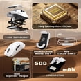 thumbnail image 3 of ATTACK SHARK V5 8KHz Wireless PAW3950MAX Gaming Mouse with C06 Ultra Cable, 3 of 9