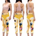 thumbnail image 2 of Surfing in Summer High Waist Capris Not See-Through Printed Yoga Pants Women Gym Leggings Fitness Leggings for Running Yoga Workout, 2 of 6
