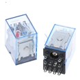 thumbnail image 2 of Relais Électromagnétique Miniature DC12V DC24V AC110V AC220V HH54P 5A, Facile à Utiliser, 2 of 6