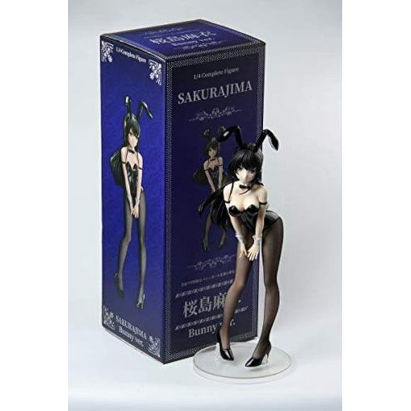 Beautiful Rabbit Girl (Sakurajima Mai) Standing Posture Character Model 23CM Gentleman Statue Home Car Desktop Decoration Gift Adult Kids Figure Gift