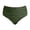 Army Green, variant on Girl's High Waisted Full Coverage Bikini Bottom Ruched Bathing Suit Bottoms for Girl Tummy Control Swim Bottoms