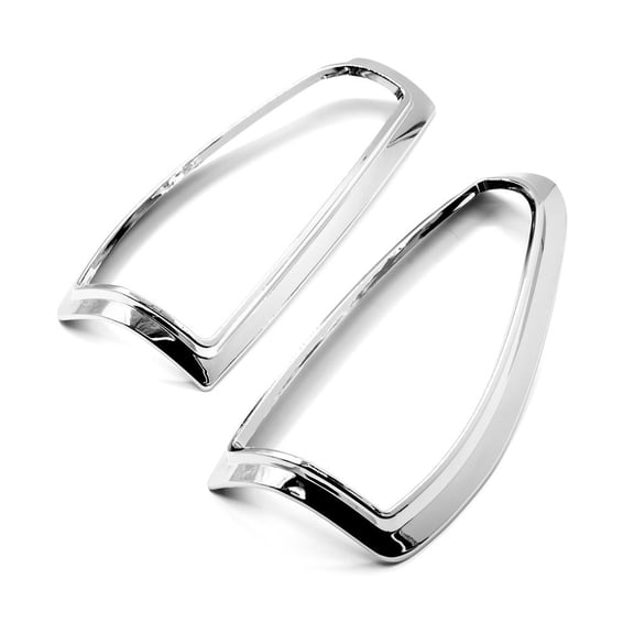 Sizver Chrome Taillight cover For 2004-2012 Chevrolet Colorado ^Frame Only Style^