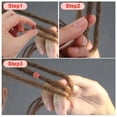 thumbnail image 4 of Unique Bargains 100pcs Dreadlock Beads Aluminum Braiding Beads Metal Cuffs Dreadlock Accessories Hair Decoration Braiding Hair Jewelry for Women Red, 4 of 7