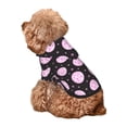 thumbnail image 5 of Xecao Pink Groovy Disco Ball Pattern Sweatshirts Winter Pet Dog Hoodie Puppy Coat Dog Sweaters Dog Clothes with Hat Dog Clothes Costume Outfit,Small Pets Wear-Medium, 5 of 7