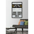 thumbnail image 2 of NBA San Antonio Spurs - Champions 17 Wall Poster with Push Pins, 22.375" x 34", 2 of 5
