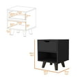 thumbnail image 3 of Carthage Nightstand: Stylish Storage & Modern Design for Your Bedroom, 3 of 7