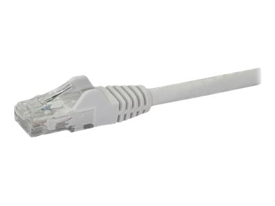 StarTech 125ft CAT6 Ethernet Cable - White CAT 6 Gigabit Ethernet Wire -250Mhz 100W PoE RJ45 UTP Network Patch Cord Snagless with Strain Relief (N6PATCH125WH)