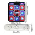 thumbnail image 4 of Step Game Yoga Dancers Pads Mats Dance Sense Blanket Single Game Non-Slip Education, 4 of 5