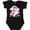 AB-Black, variant on Inktastic Little Sister Unicorn Girls Baby Bodysuit