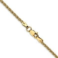 thumbnail image 3 of 14K Yellow Gold Spiga Wheat Chain Necklace 24 inch 1.75 mm Parisian with Lobster Clasp, 3 of 4