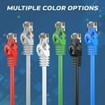 thumbnail image 6 of Cat5e Ethernet Patch Cable 10FT, 350Mhz Cat5 Network Internet Wire, For Modem, Router, PC, Laptop, TVs, Printer Cord, Consoles for Home and Office, Blue, 3-Pack, Cables Direct Online, 6 of 9